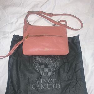 Vince Camuto pink leather purse